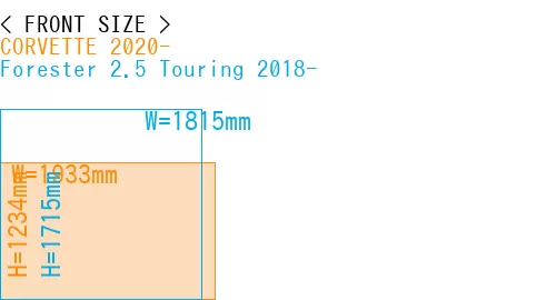 #CORVETTE 2020- + Forester 2.5 Touring 2018-